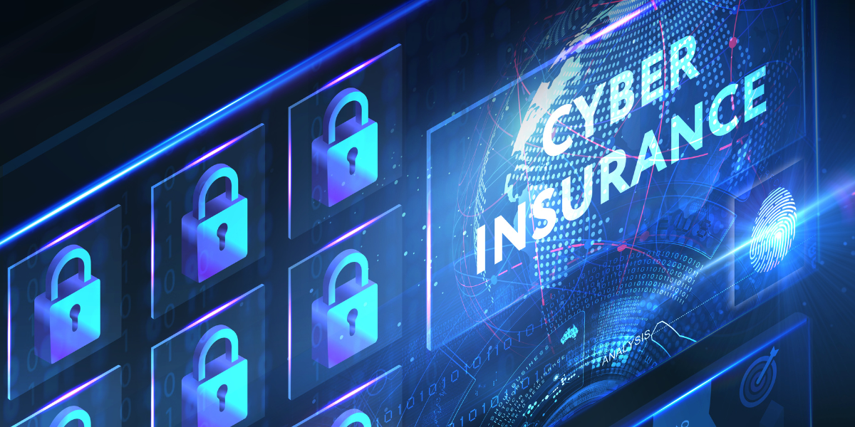 Cyber Insurance digital background